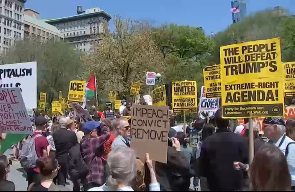 Marchan en New York por Día Internacional de los Trabajadores – EL SOL ...